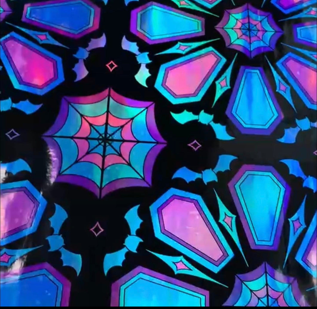EXCLUSIVE- holographic coffin kaleidoscope(large scale)